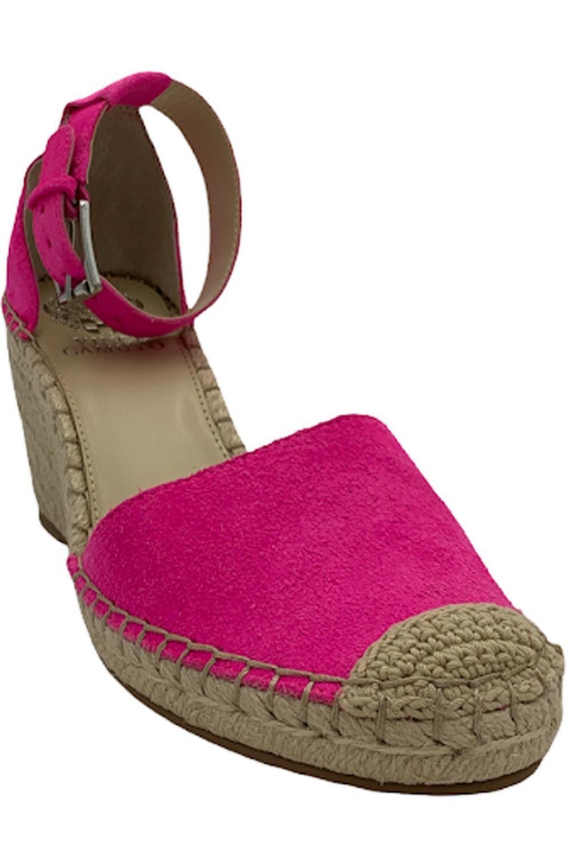 Vince Camuto Leather Espadrille Wedges Venerly Pink | eBay