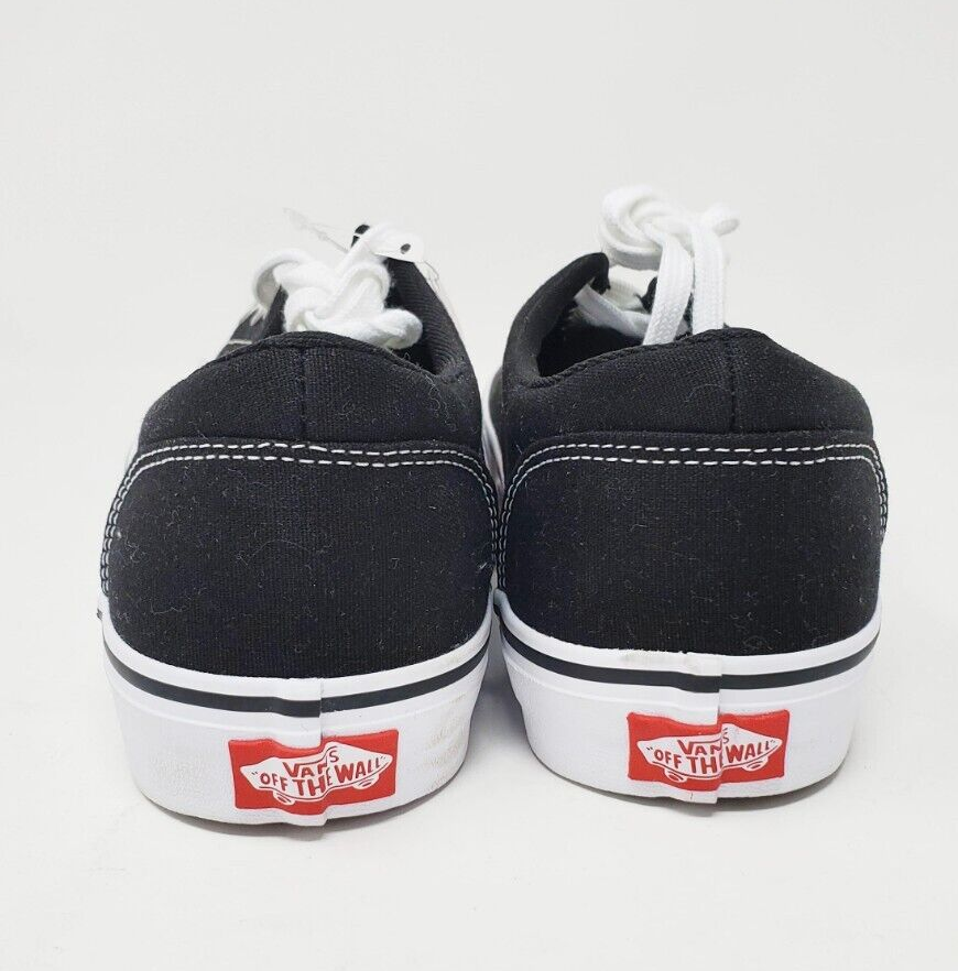 VANS Off The Wall Skate Shoes women size 8 Low Black Sneakers 721356 eBay