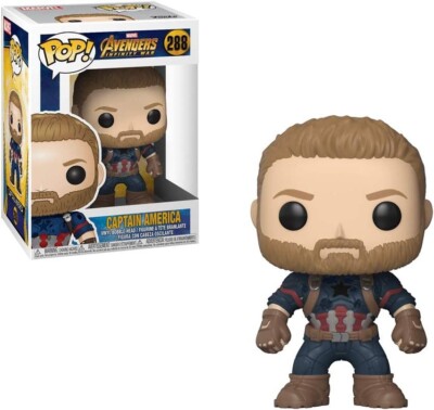 インフィニティウォー　POP funko Funko POP! Marvel: Avengers Infinity War - Captain America Vinyl