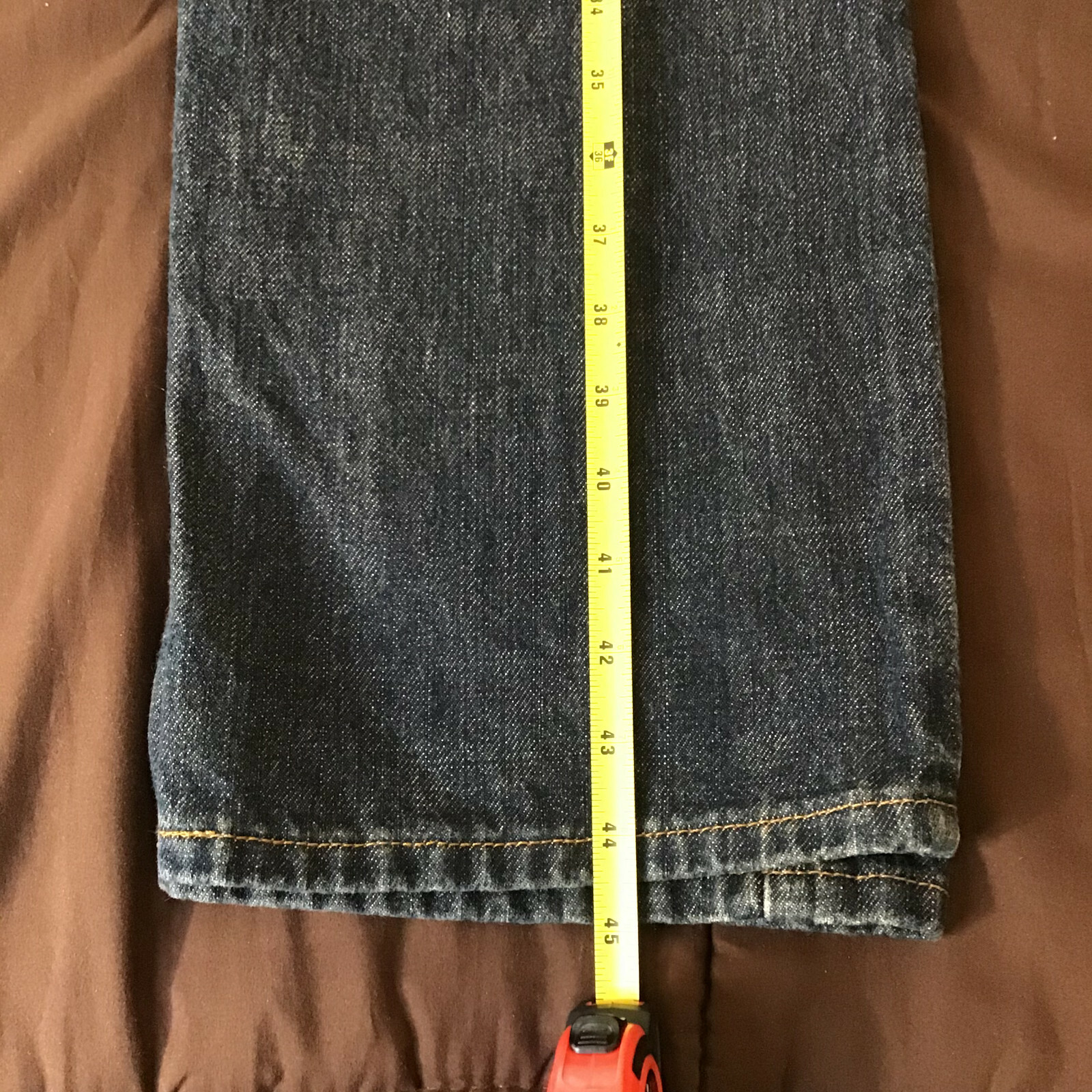 Levi’s Signature Slim Straight Dark Blue Jeans 36 x 32 Gem