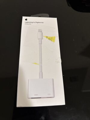 Apple Lightning Digital AV Adapter HDMI To iPhone iPad MD826AM/A-Genuine