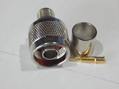AMPHENOL 82-4425 M39012/01-0501 N-TYPE ST CRIMP 50 OHM RF