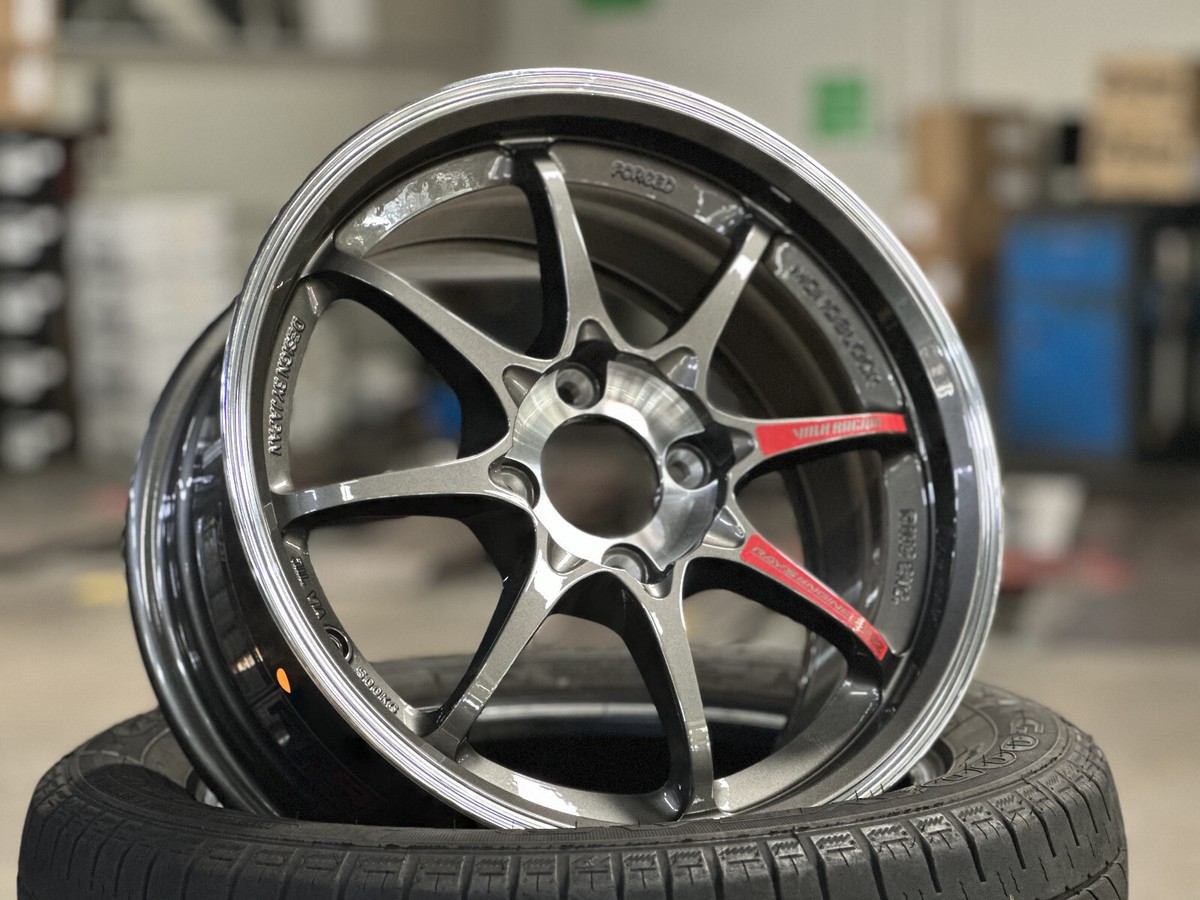 15x7J Rays TE37 AOW CE28 SL Club Racer Flow Formed 4x100 (4 Wheel
