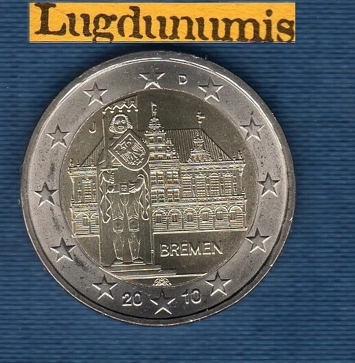 Pièce commémorative de 2 euros Allemagne 2010 Bremen - Collection