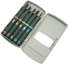 Yoshiharu Hamano Chisel Set GX 5pcs Plastic Wood Carving Tool Kit