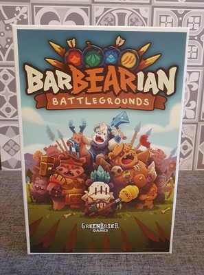 BarBeary Schlachtfelder Würfel Puzzle Arbeiter Platzierung Spiel Bear Warriors