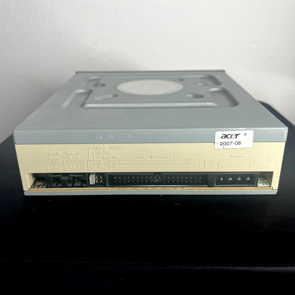 DVD/CD Rewritable Disc Drive R/RW Acer Model DH-16W1P CD Burner 2007 - Image 2 of 3