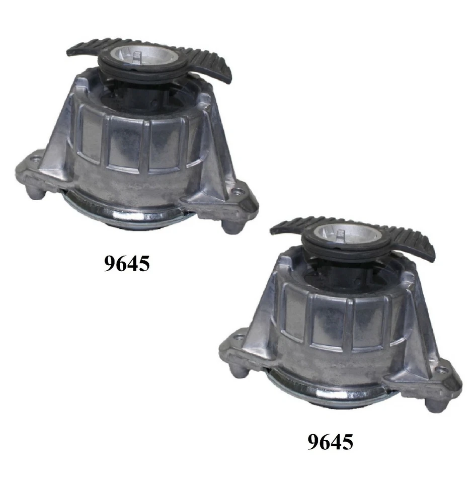 2 PCS FRONT LEFT & RIGHT MOTOR MOUNT FIT 2008-2011 MERCEDES-BENZ C300 3.0L 2WD - Image 2 of 3