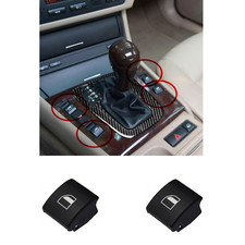 For Bmw E46 1999-2007 3-series Window Switch Button Cover Cap 2 Pcs