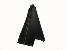 Gelb Echtlede Schaltmanschette Schaltsack Für KIA RIO 2000-2005