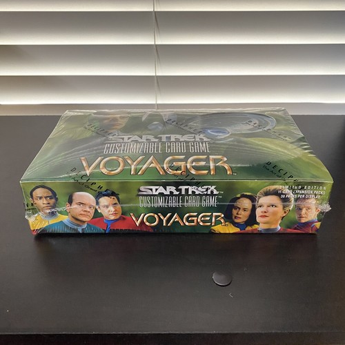 Star Trek CCG Decipher Voyager SEALED Booster Box TCG NEW SEALED - Picture 3 of 6