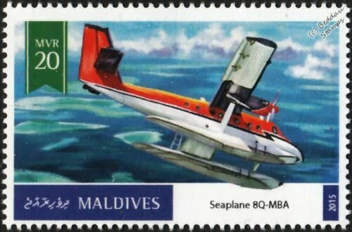 6 Stamps Asian Stamps