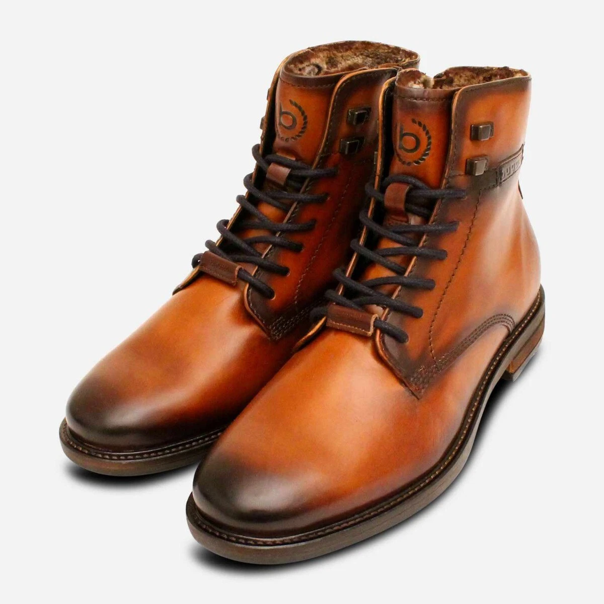 Bugatti lace up boots discount