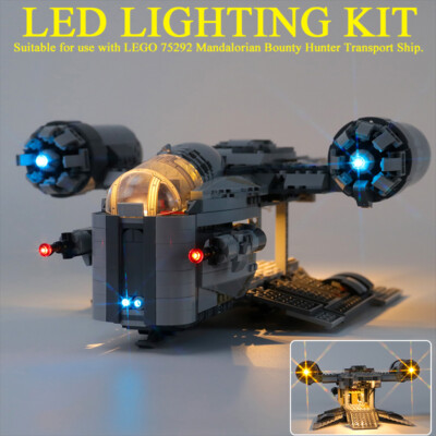 LED Licht Set Für LEGOs The Mandalorian The Razor Crest 75292 Beleuchtung Kit