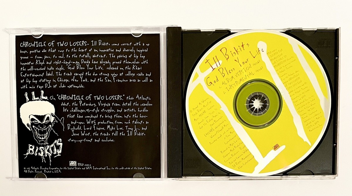 Ill Biskits, God Bless Your Life, Single, CD, Promo 6477-2 Ill Biskits, God Bless Your Life, Single, CD, Promo 6477-2