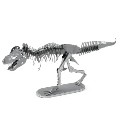 Metal Earth Fascinations Tyrannosaurus Rex Skeleton 3D Metall Puzzle - Bild 1 von 4