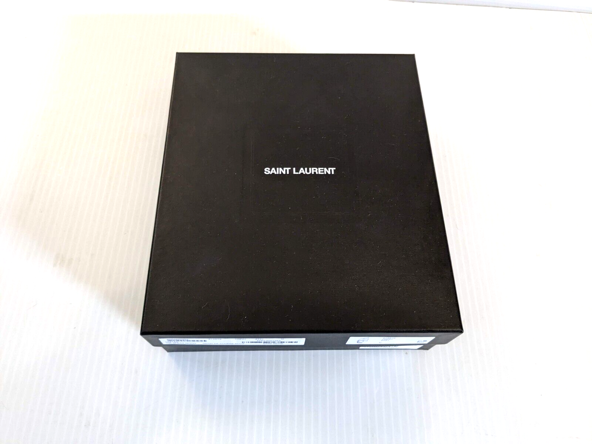 未使用　Saint Laurent Paris 15SS クラバット　BOX付き Authentic Saint Laurent Paris Black Gift Box - 10