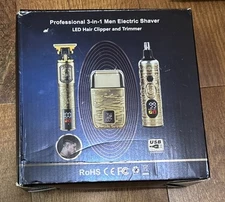 Nexpure Professional 3 In 1 Electric Shaver Hair Beard Clipper Trimmer Set