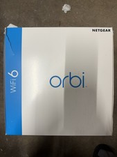 NETGEAR Orbi RBK753P Tri-Band WiFi 6 Mesh System Router 2 Satellites