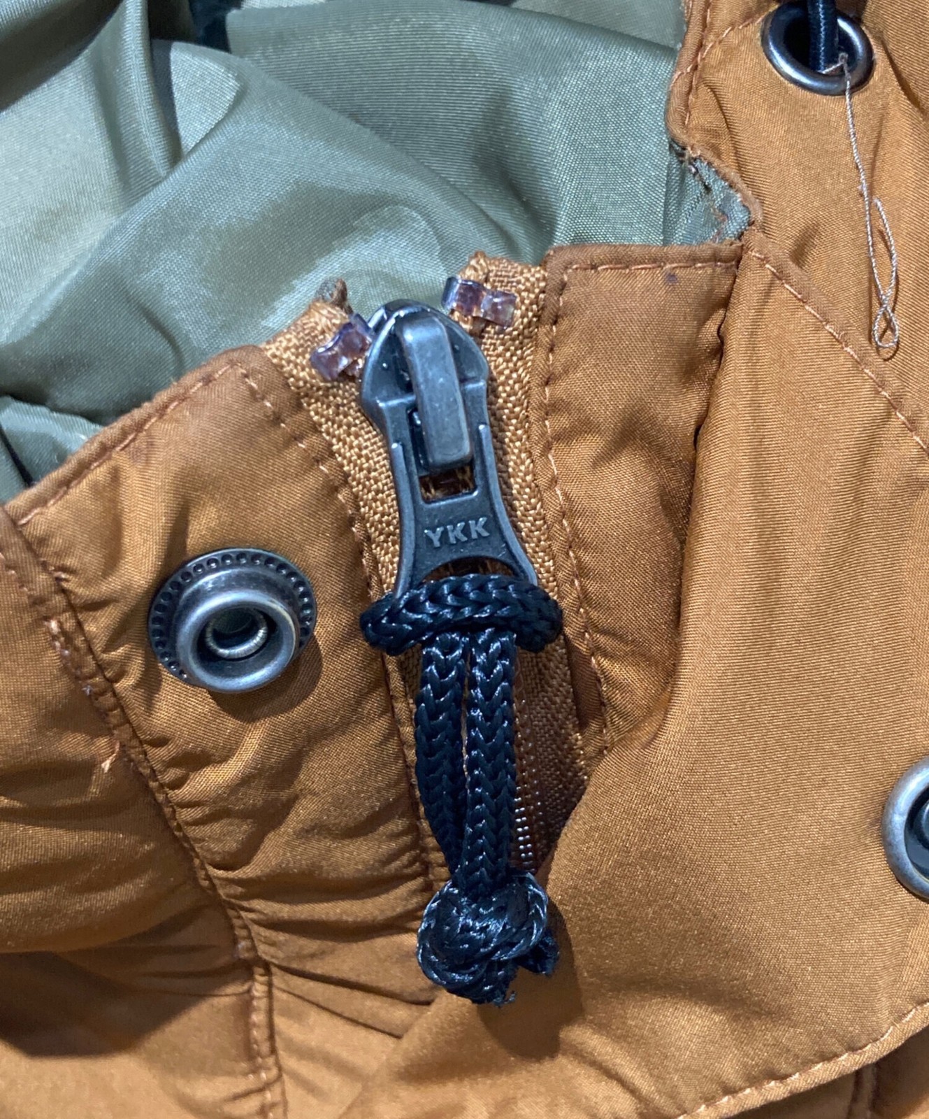 POLeR Down pullover Size: M Brown Men - image 6