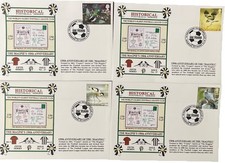 NOTTS COUNTY 150TH ANNIVERSARY 2ND NOVEMBER  2012 DAWN FIRST DAY COVERS X4