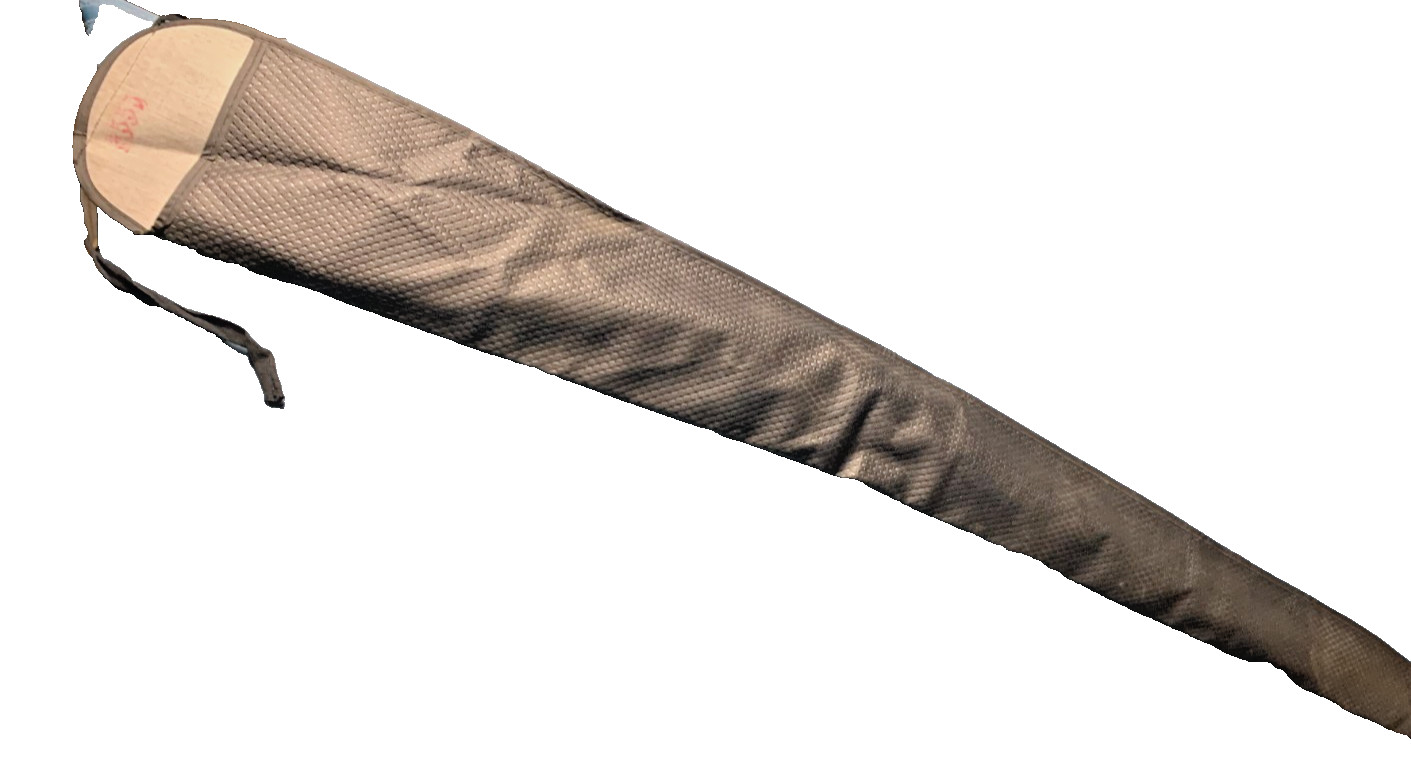 Rifle Protective Sleeve Sock Storage Soft Fabric Pouch Black imitation weave 52”