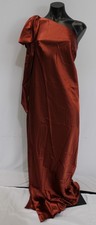 Azazie Women's Capri Mermaid One Shoulder Satin Dress AP2 Terracotta Size: A16