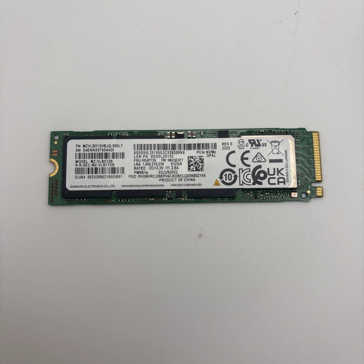 Samsung 512 GB Solid State Drives for sale | eBay