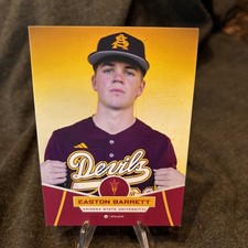 2025 Onit Athlete EASTON BARRETT Arizona State ASU Sun Devils Baseball #B-13