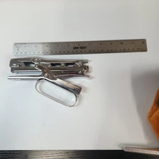 Vintage Ace Fastener Co. Handheld Model No. 702 Ace Clipper Stapler, Made in USA