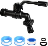 1/2 Zoll Wasserhahn Garten, Rost Frostsicher Wasserhahn Aussen, Messing