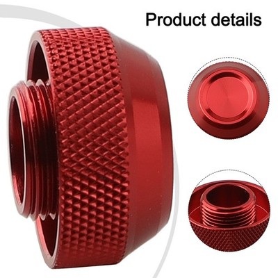 F Paket CM Produktname Baitcasting Reel Spool Control Cover Rot Schwarz