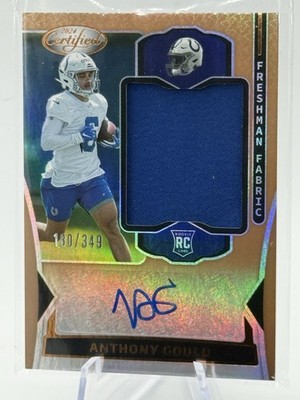 2024 Certified - Anthony Gould Freshman Fabric Mirror Auto Bronze /349  #FMS-AGD