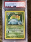 PSA 3, Venusaur 15/102, 1999 Base Set Pokemon Game TCG, Holo! Regrade Candidate