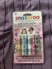 New Pack Of Snazaroo Face Paint Set Of 6