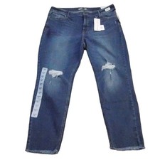 Old Navy Jeans Pants Womens 18 Blue Denim Casual Super Skinny Rockstar High Rise
