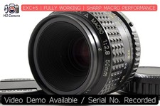 [EXC+5] Objectif SMC Pentax-A Macro 50 mm f/2,8 MF pour monture K du JAPON