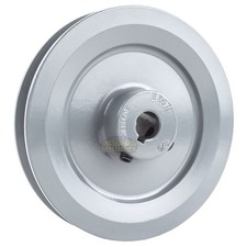 5.5" Cast Iron 5/8" Shaft Pulley Sheave Single 1 Groove V Style B Belt 5L BK57