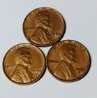 1954 P, D & S Lincoln Wheat Cent, Penny,  Fine Condition
