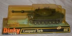 Vintage Dinky No. 692 Leopard Tank in Original Box - Diecast NEW