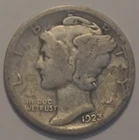 Nicer Low Mintage 1923 P Winged Liberty Head Mercury Dime