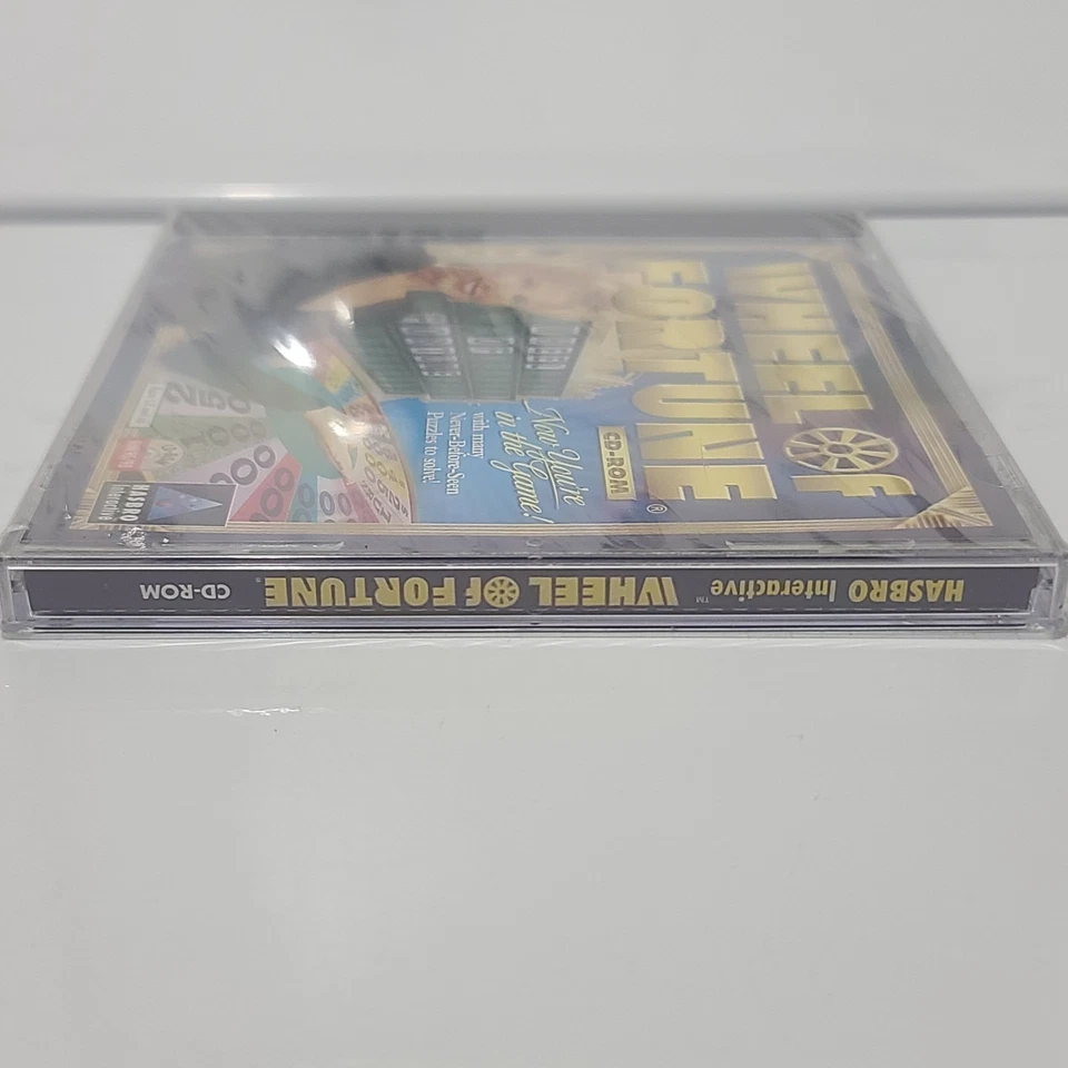 Wheel of Fortune PC CD-ROM 1998 Puzzle Vanna White New Sealed Fast - Image 2 of 4
