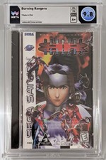 Burning Rangers Sega Saturn Jewel Case LongBox Sealed New WATA 9.8 A+