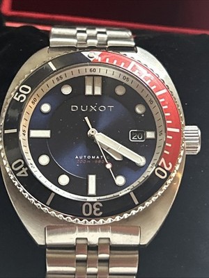 Duxot Tortuga Automatic Men's Watch Red/blue.  (DX-2026-33)