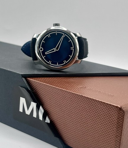 Ming 17.09 Blue Clous-de-Paris Dial Men’s Very Rare Swiss Auto...