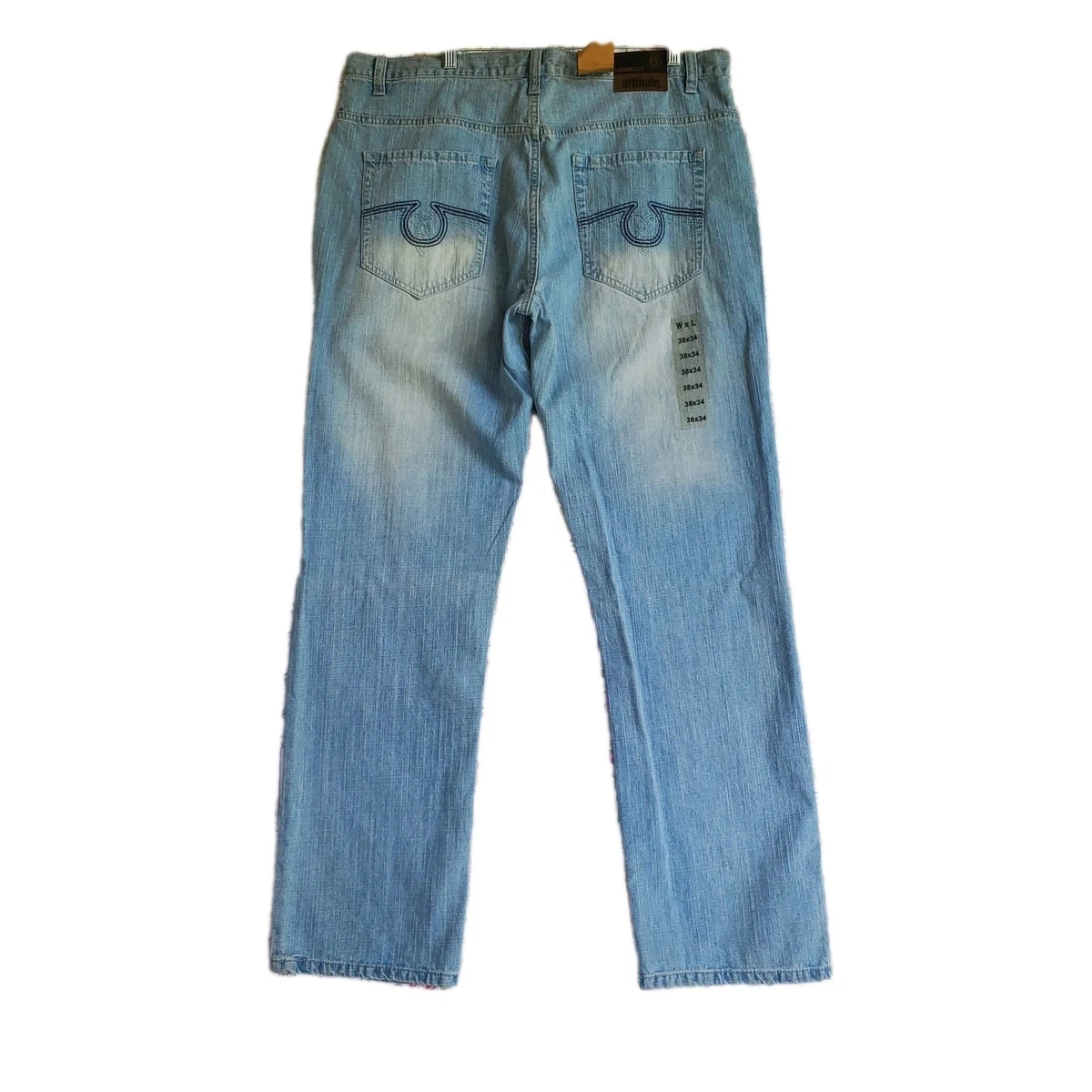FRESH MAN DENIM WIDE PANTS “USED“ size 1 Attitude Men's Jeans for sale | eBay