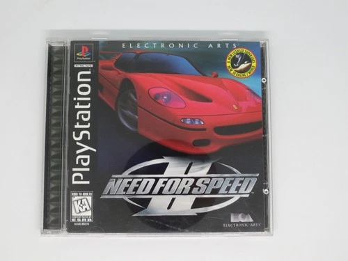 Need for Speed II 2(Sony PlayStation 1 PS1, 1997 CIB w/Manual FREE SHIPPING!