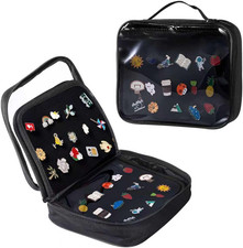 Pin Books For Collectors Enamel Pin Display Pages Pin Carrying Case 6 Pages