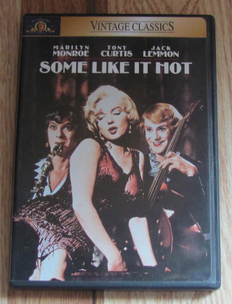 Some Like It Hot - DVD - Marilyn Monroe, Tony Curtis, Jack Lemmon