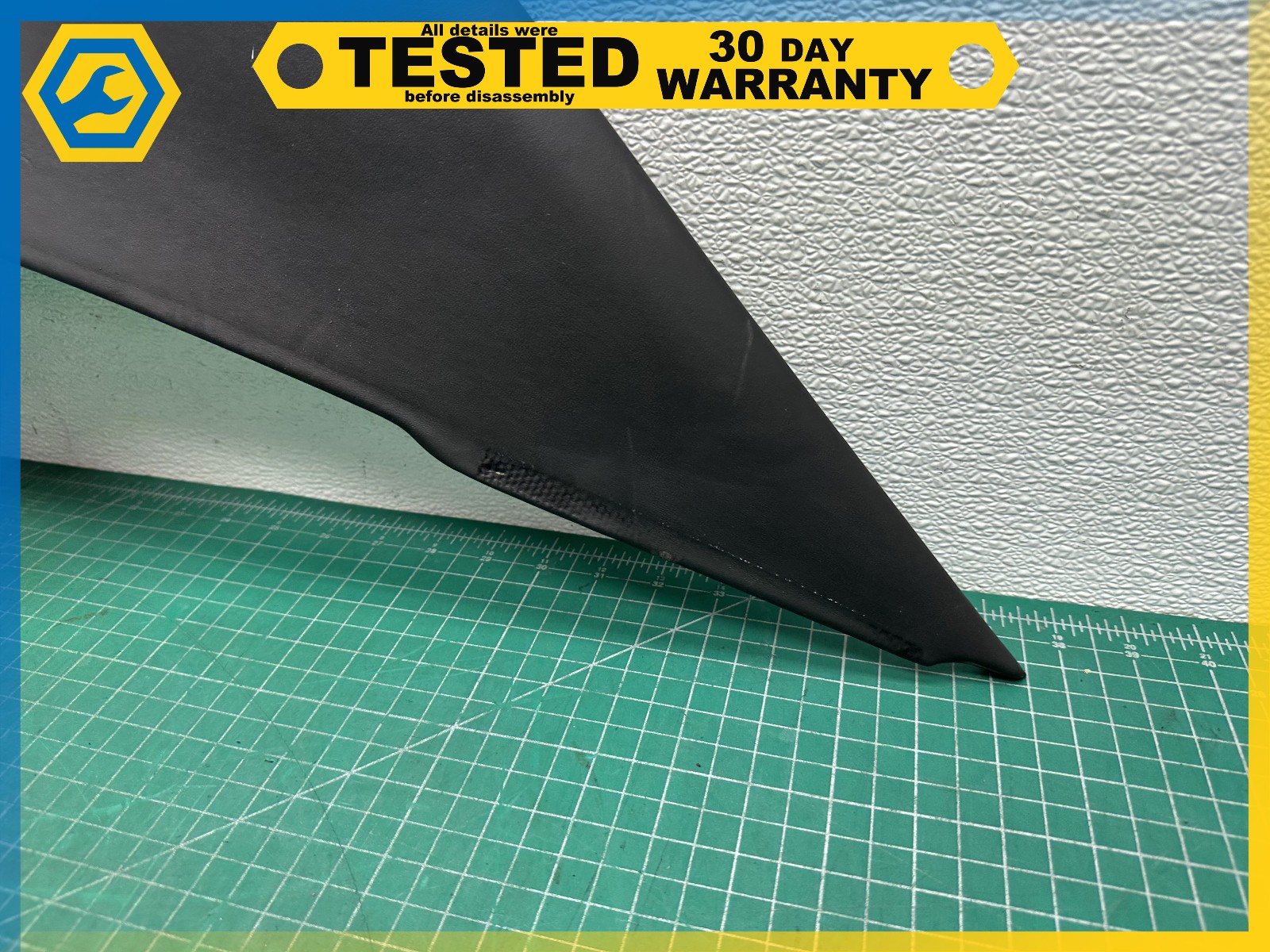 06-12 BENTLEY Flying Spur REAR RIGHT SIDE C-PILLAR TRIM COVER PANEL OEM